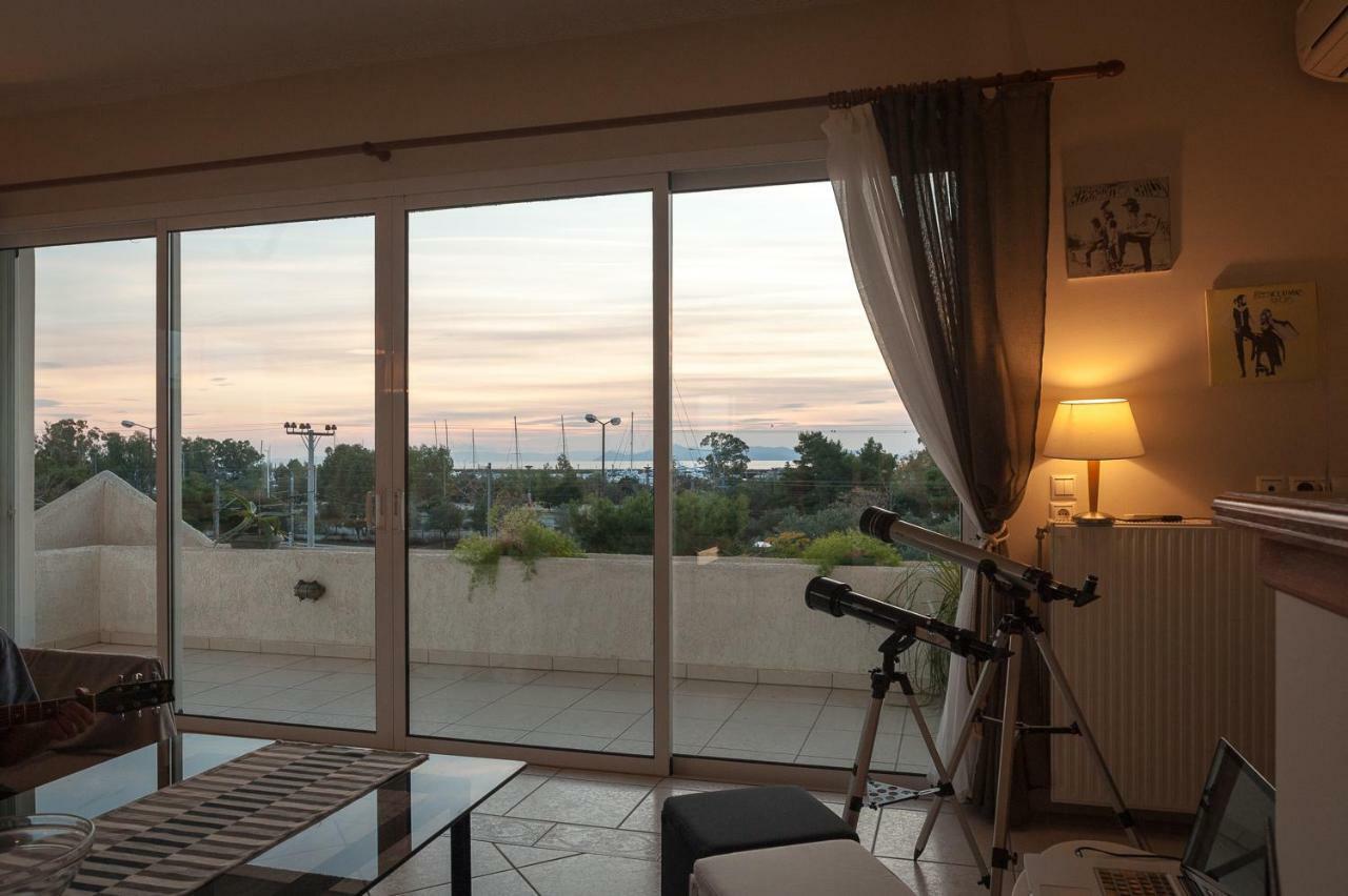 Sunset Sea View Apartment Atene Esterno foto