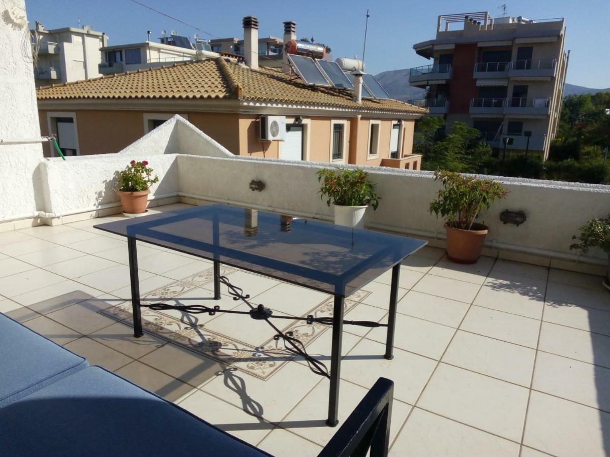 Sunset Sea View Apartment Atene Esterno foto