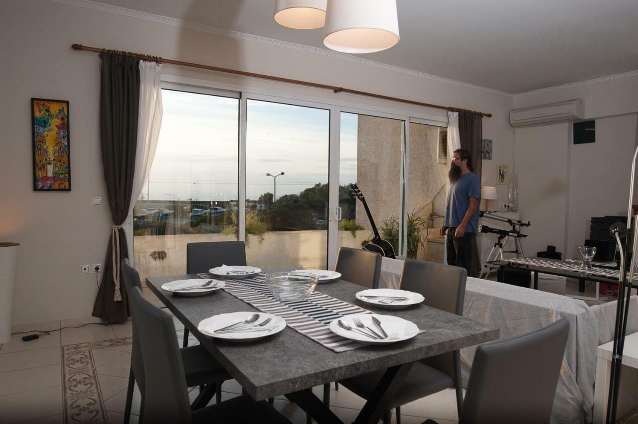 Sunset Sea View Apartment Atene Esterno foto